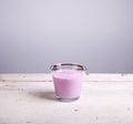Yogurth with fresh berries Royalty Free Stock Photo