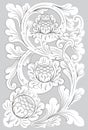 Motif Yogyakarta line art