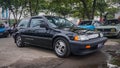 Honda Civic Wonder SB3 hatchback on parking lot Royalty Free Stock Photo