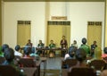 Yogyakarta, Indonesia - May 27, 2023: Indonesian Women Congress in a diorama at the Benteng Vredebrug Museum, Yogyakarta,