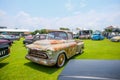 Classic rusty style Chevrolet Task Force truck Royalty Free Stock Photo