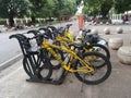 The Jogjabike. Malioboro free bicycles are provided for visitors