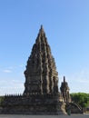 Prambanan Temple Compounds in Yogyakarta Royalty Free Stock Photo