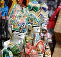 Yogyakarta, Jawa - May 10, 2016: Famous souvenirs at Yogyakarta Market Indonesia