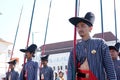 Yogyakarta`s royal guard forces