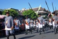 Yogyakarta`s royal guard forces