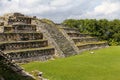 Yohualichan pyramids in cuetzalan puebla mexico VI Royalty Free Stock Photo