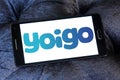 Yoigo telecommunications company logo