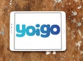 Yoigo telecommunications company logo