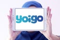 Yoigo telecommunications company logo