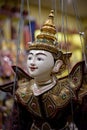 Yoke Thay Puppet of the ancient performing arts in Myanmar Royalty Free Stock Photo