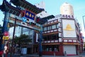 Yokohama Chinatown`s East Gate, Yokohama, Japan