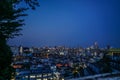 Yokohama Minato Mirai of night view from Yokohama, Hodogaya-ku, Tokyo Royalty Free Stock Photo