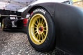 Yokohama racing tire on motorsport car