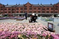 Yokohama Red Brick Warehouse.Japan. Royalty Free Stock Photo