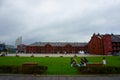 Yokohama Red Brick Warehouse shopping complex popular vacation spot