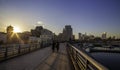 Yokohama side long bridge