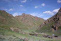 Yoliin Am valley, Umnugovi province, Gobi Desert, Mongolia. Royalty Free Stock Photo