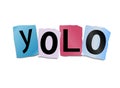 YOLO concept.