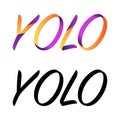 Yolo symbol background