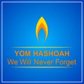 Yom Hashoah Abstract Royalty Free Stock Photo