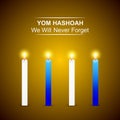 Yom Hashoah Abstract Royalty Free Stock Photo