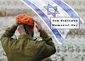 Yom HaZikaron, Memorial Day for the Fallen Israeli Soldiers, concept