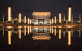 Yong Ning Gate, Xi\'an City Wall, Chinese dragon year, Chinese lunar new year, China. Lantern Festival Royalty Free Stock Photo