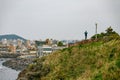 Yongduam Rock (Dragon Head Rock). Jeju, South Korea