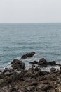 Yongduam Rock (Dragon Head Rock). Jeju, South Korea