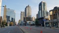 Yonge street view in North York