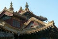 The Hall of Wheel of Dharma in The Yonghe Temple Royalty Free Stock Photo