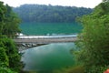 The Yongjie bridge at Sun Moon Lake National Scenic Area, Yuchi Township,