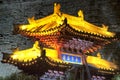 Yongning Xi Yuan Gate Xian China night view