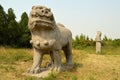 North Song Dynasty Imperial Tombs, Xicun near Gongyi, Luoyang, Henan, China Royalty Free Stock Photo