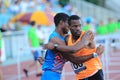 Yordan OÃÂ´Farrill and Shane Brathwaite - 110 m hurdles