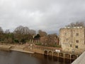 York city river Ouse view England UK Royalty Free Stock Photo