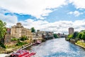 York City with River Ouse in York UK Royalty Free Stock Photo