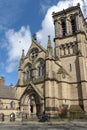 Historic building built in Gothic Revival style of Catholic Church of St Wilfrid aka Mother Church of city of York, England, UK Royalty Free Stock Photo