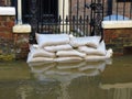 York flooded street Royalty Free Stock Photo