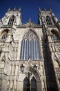 York minster cathedral church Royalty Free Stock Photo