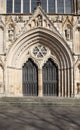 York minster cathedral church Royalty Free Stock Photo