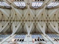 York Minster central nave Royalty Free Stock Photo