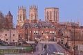 York Minster towers over the City of York