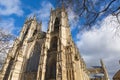 York Minster York England UK historic cathedral and tourist attraction Royalty Free Stock Photo