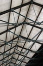 York Railway Station Roof Structure Royalty Free Stock Photo