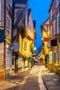 York shambles sunset Royalty Free Stock Photo