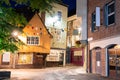 York shambles sunset