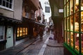 The Shambles, a famous medieval street in York Royalty Free Stock Photo