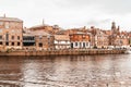 York, Yorkshire, United Kingdom - SEP 3, 2019: York City with River Ouse in York UK Royalty Free Stock Photo